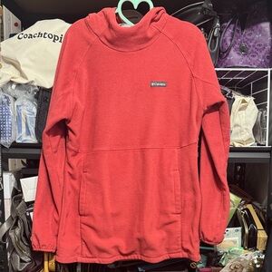 Columbia Vibrant Red Hooded Fleece